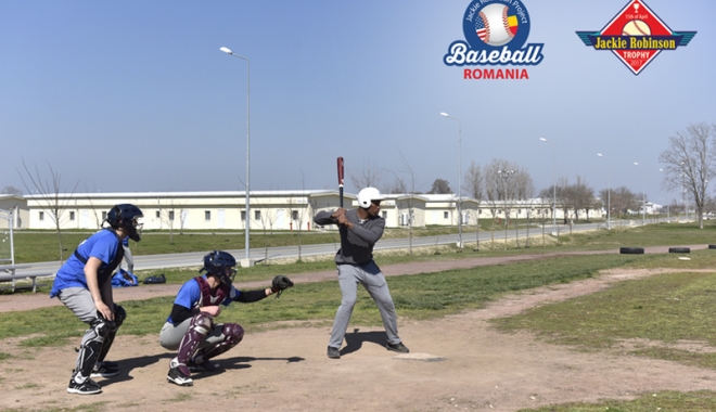 Meci inedit de baseball