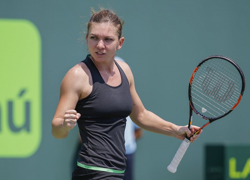 Simona Halep aduce primul punct României în meciul cu Marea Britanie