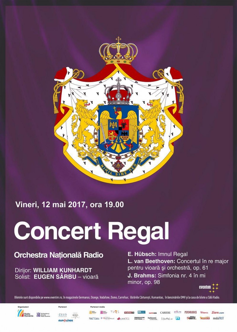 Concert Regal la Sala Radio