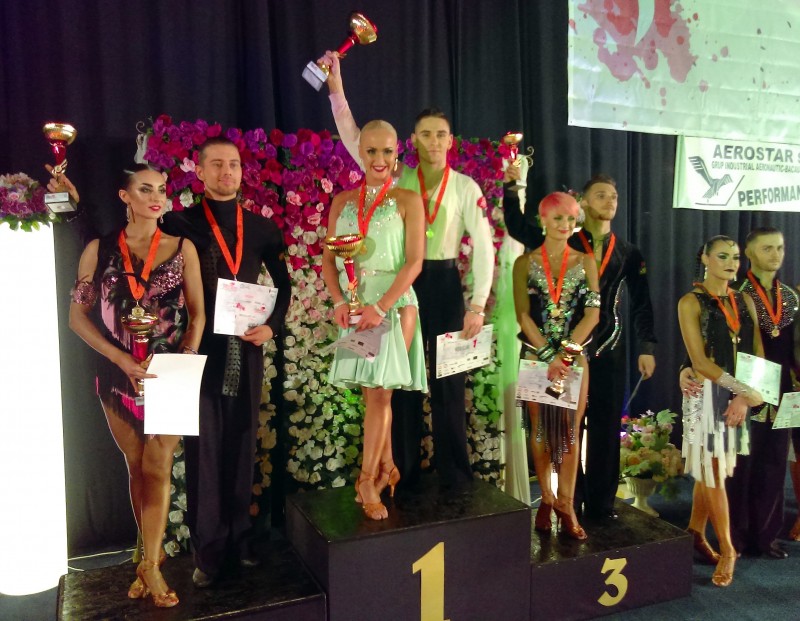 Mureșenii Cristina Tătar și Paul Moldovan, locul I la Bacău Dance Open