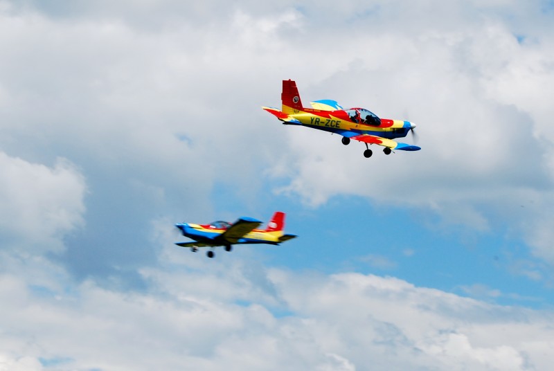 Spectacol aviatic la Tîrgu Mureș