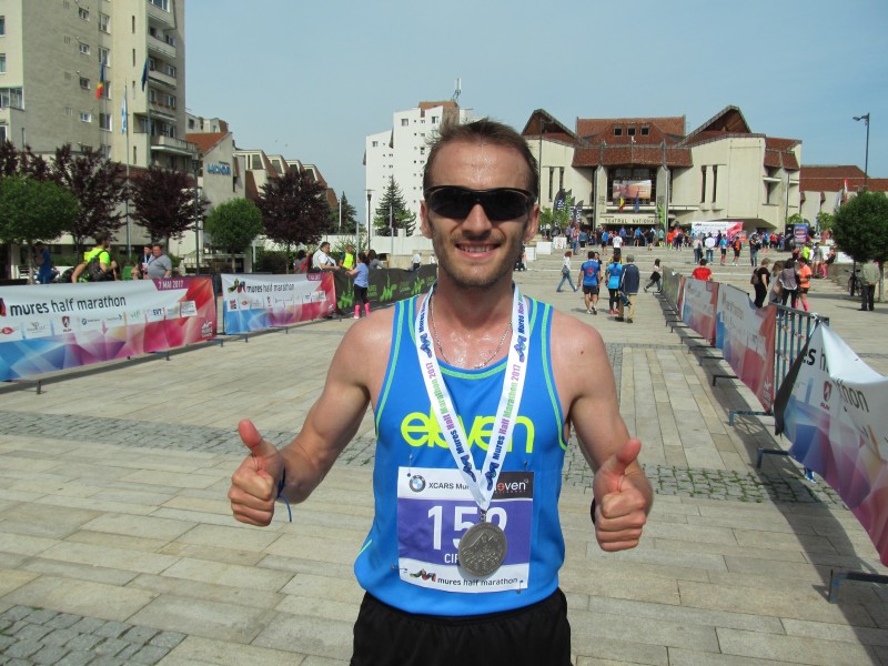Nicolae Soare a câștigat Mureș Half Marathon 2017