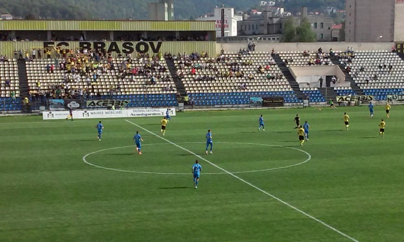 ,,Stegarii” pierd acasă şi visul promovării se spulberă: FC Braşov – Dacia Unirea Brăila 1-2!