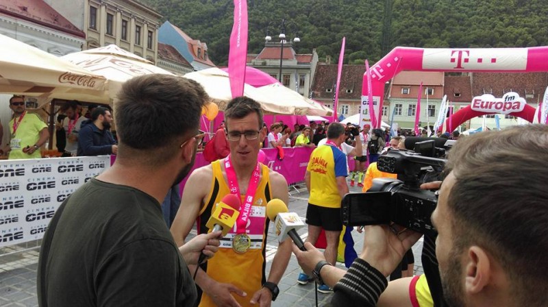 Mureșeanul Viorel Tams a câștigat Maratonul Internațional de la Brașov