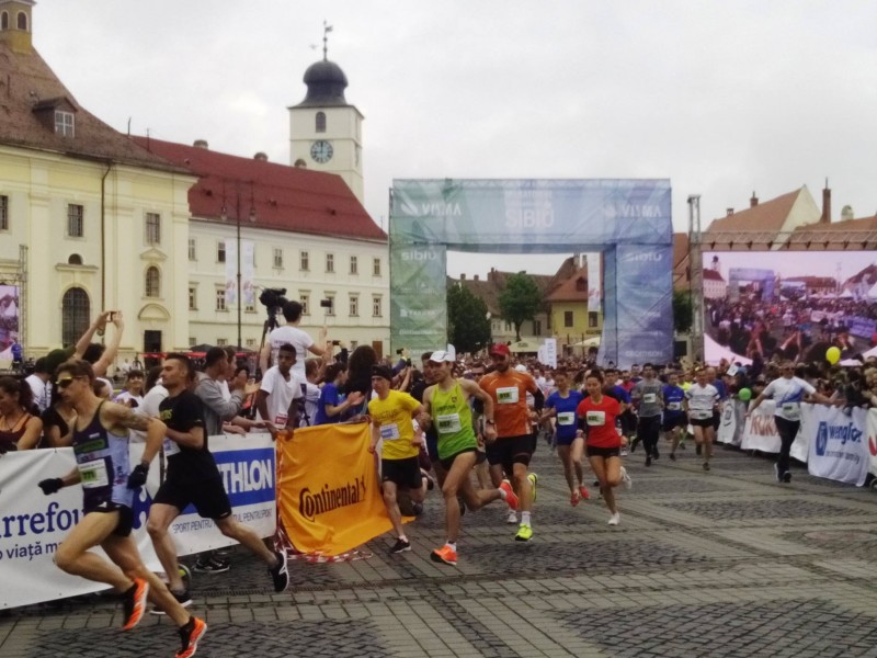 Atenție! Sibiul paralizat de Maratonul Internațional