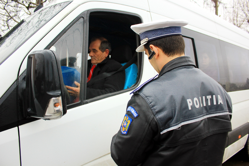 Siguranța pasagerilor, verificată de polițiștii mureșeni