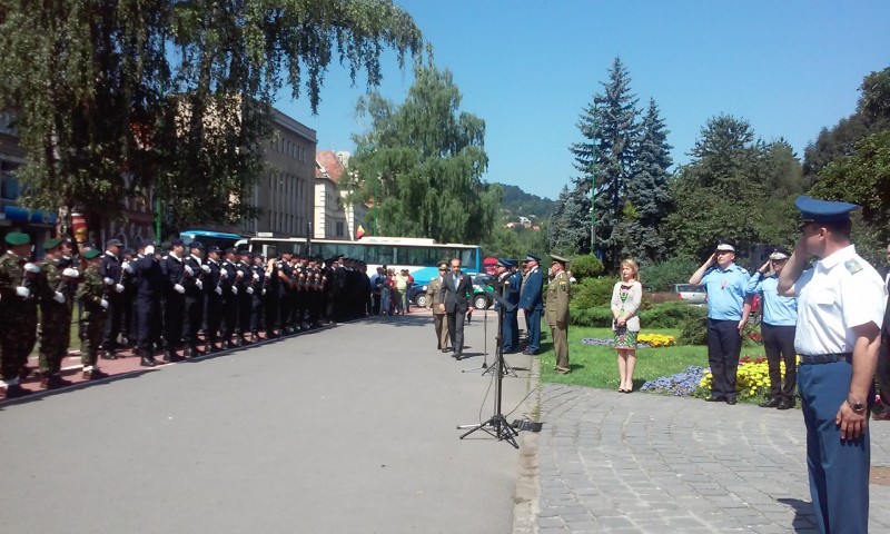 Ziua Drapelului Naţional al României, marcată și la Brașov
