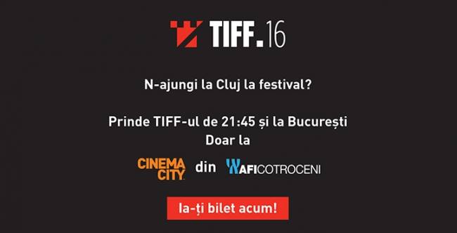 Filmele proiectate la TIFF, în Piața Unirii, se văd simultan în Cluj și București