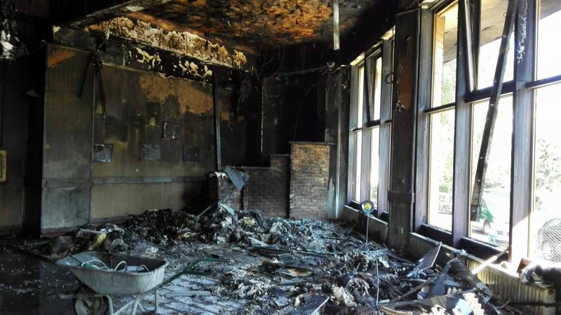 Incendiul de vineri de la localul din Tg. Mureș a fost cauzat de un frigider nou cumpărat