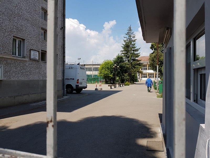 Spargere la Școala Gimnazială Europa din Tg. Mureș