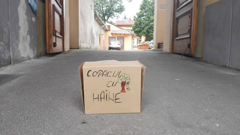 Copacul cu haine a ajuns de 1 Iunie la Tg. Mureș Copacul cu haine a ajuns de 1 Iunie la Tg. Mureș