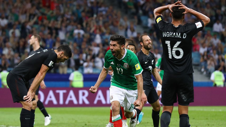 Mexic conduce grupa A la Cupa Confederaţiilor