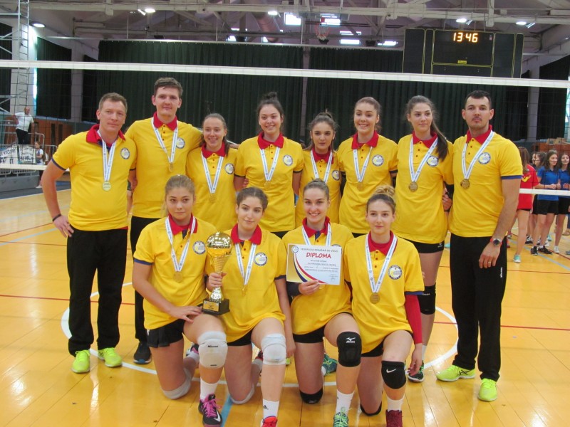 Voleibalistele mureșene, campioane ale României la cadete