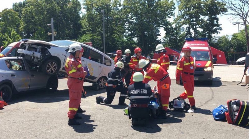 Pompierii mureșeni, din nou, pe locul I
