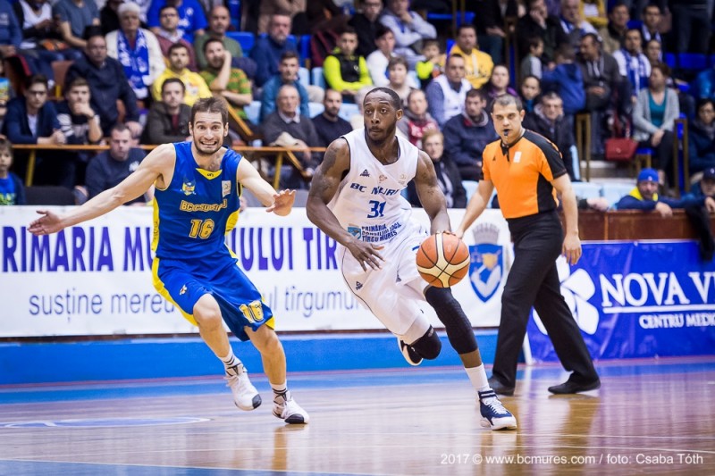 Americanul LaMarcus Reed continuă la BC Mureș
