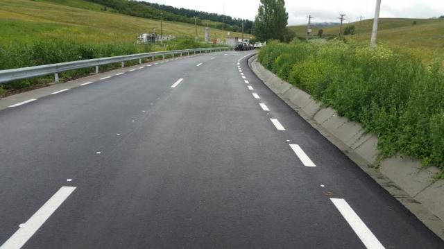 S-a finalizat reabilitarea drumului între satul Roadeș din jud.Brașov și DN 13