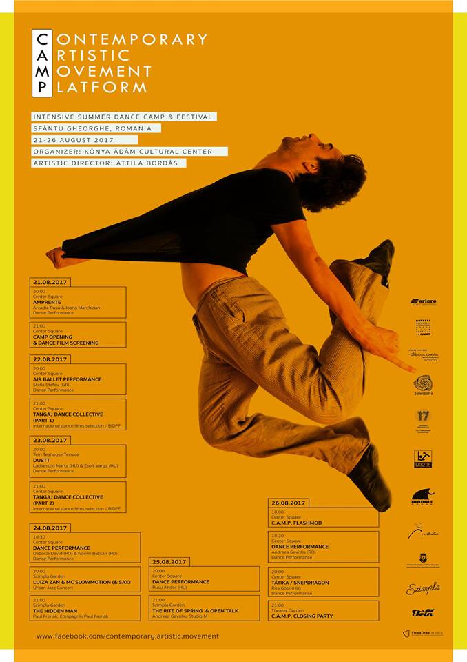 Tabără internațională de artă și dans contemporan la Sfîntu Gheorghe