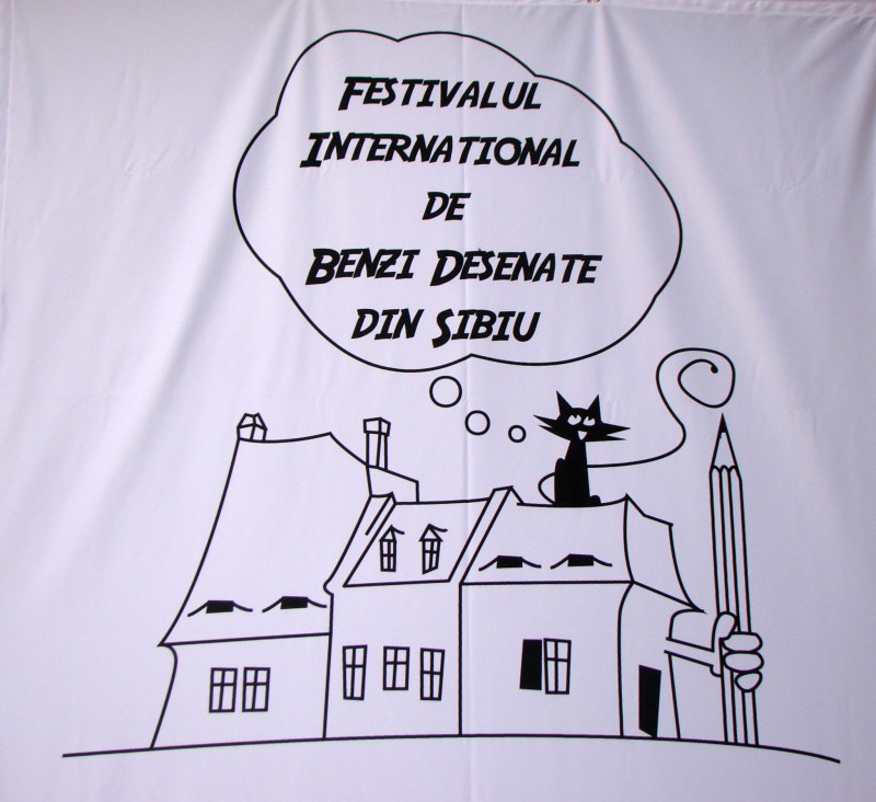 Secvențe de la Festivalul International de Benzi Desenate de la Sibiu 2017