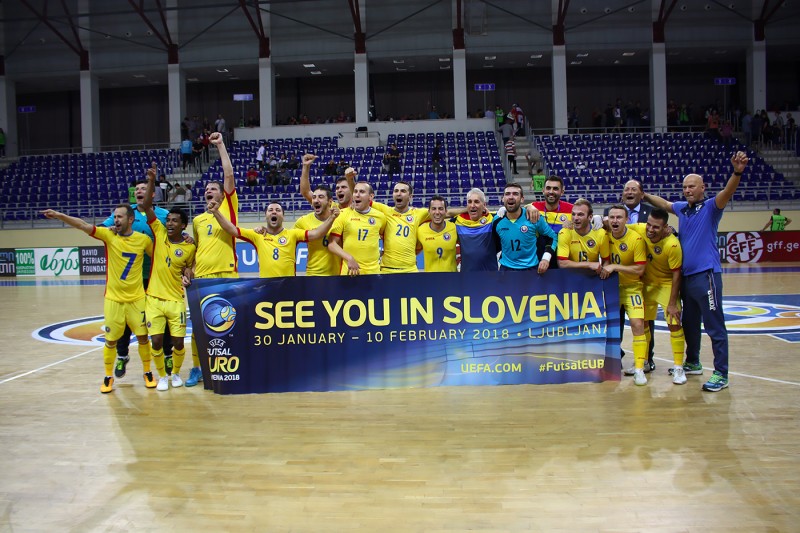 România și-a aflat adversarele de la EURO Futsal
