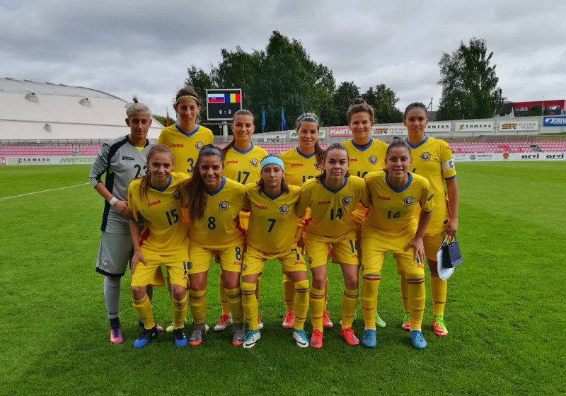 Mureșeanca Mădălina Boroș, gol contra Slovaciei