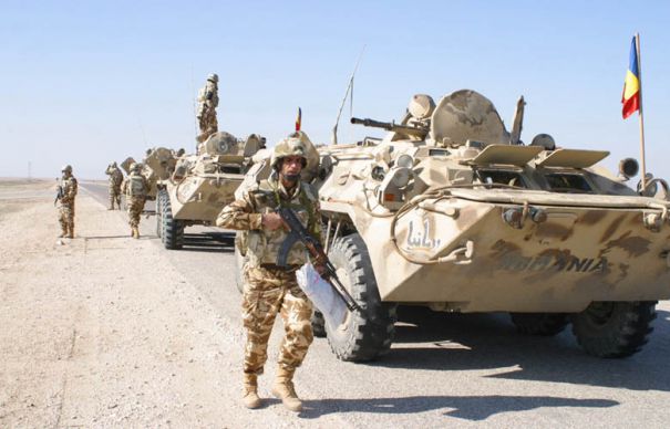Trei militari români, răniţi azi în Afganistan