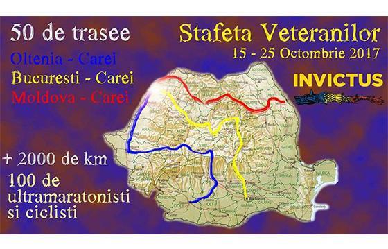 Ștafeta Veteranilor Invictus ajunge azi la Sfântu Gheorghe