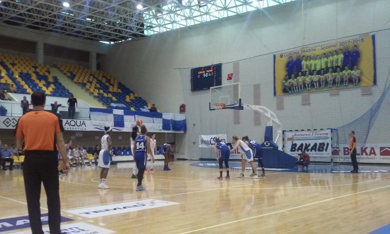Baschet: Olimpia Braşov a pierdut primul meci din ,,dubla” cu CS Universitatea Alba Iulia