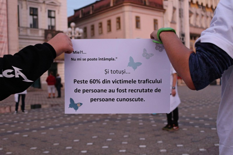 Ziua Europeană a Luptei Împotriva Traficului de Persoane, la Brașov
