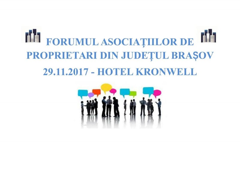 Brașovul găzduiește prima ediție a Forumului Asociațiilor de Proprietari din municipiu și județ