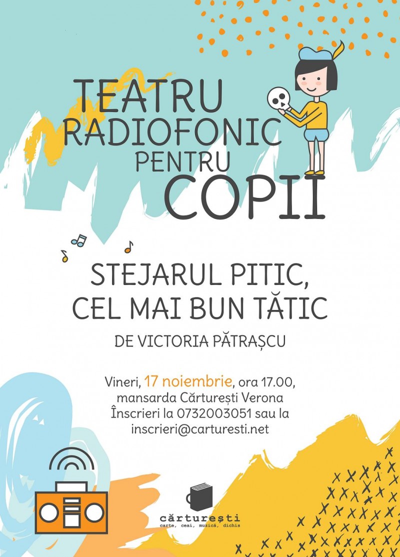 Poveşti noi pentru voi la Librăria Cărtureşti Verona