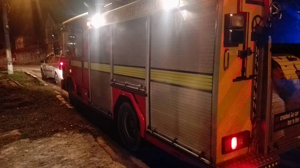 Alunecare de teren la Sighișoara