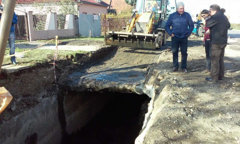Acțiune de decolmatare a canalului Timiș