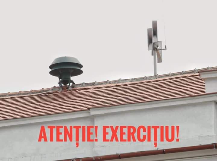 Mâine se testează, din nou, sistemele de alarmare a populației