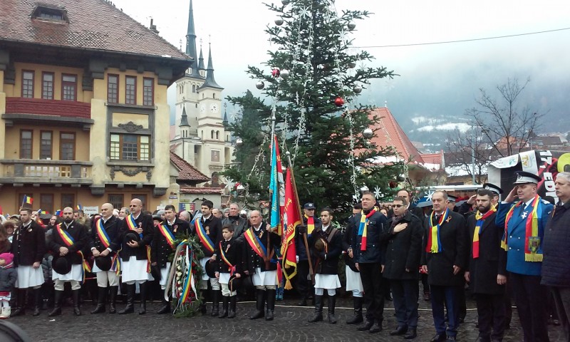 Brașoveni și turiști împreună la evenimentele de Ziua Națională