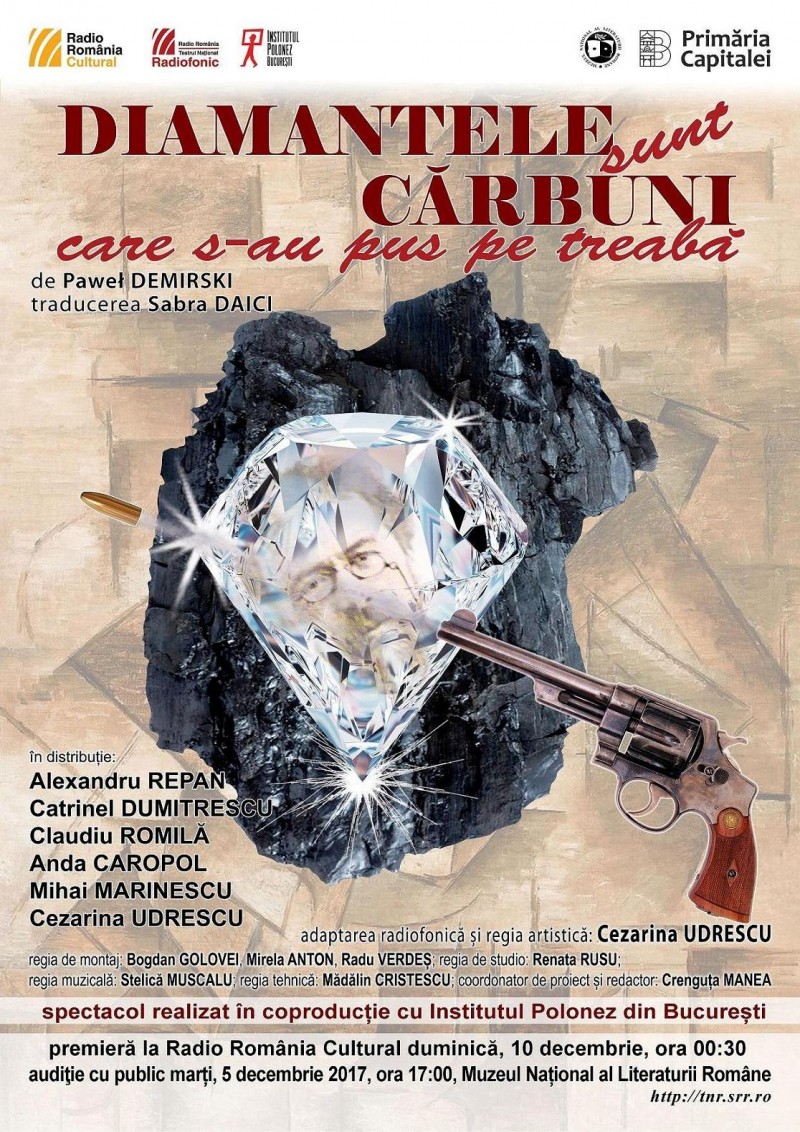 Teatrul Naţional Radiofonic, audiţie cu public în premieră