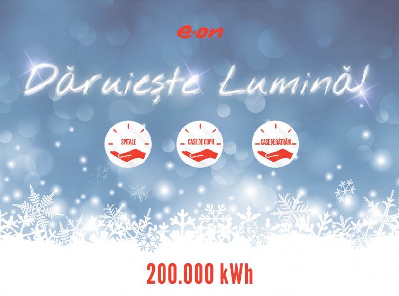 De Crăciun, E.ON Energie România sprijină instituţii sociale din 10 judeţe
