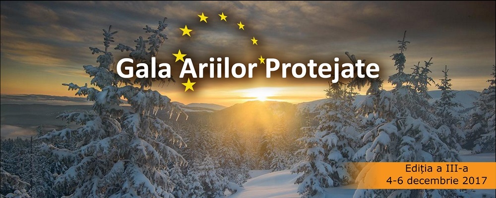 Cea de-a treia ediţie a Galei Ariilor Protejate din România, de astăzi, la Braşov