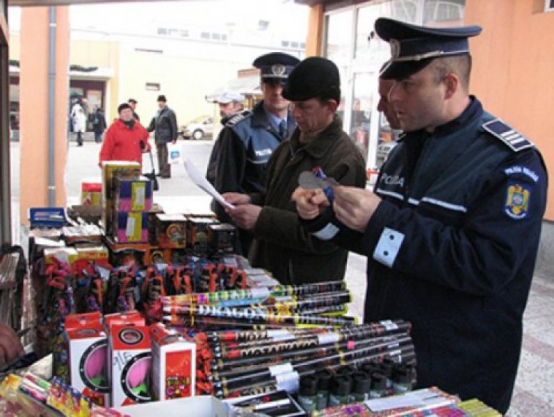 Controale la comercianții de articole pirotehnice