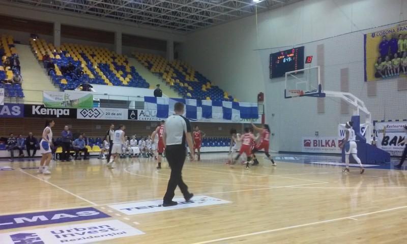 Baschet: Olimpia Brașov a învins Sirius Tg. Mureș, cu 83 – 75