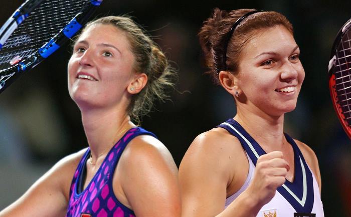 Halep și Begu luptă pentru accederea în finalele de la Shenzhen