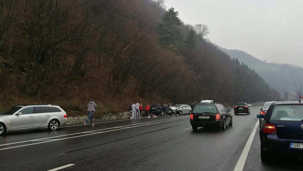 UPDATE Grav accident pe Valea Oltului