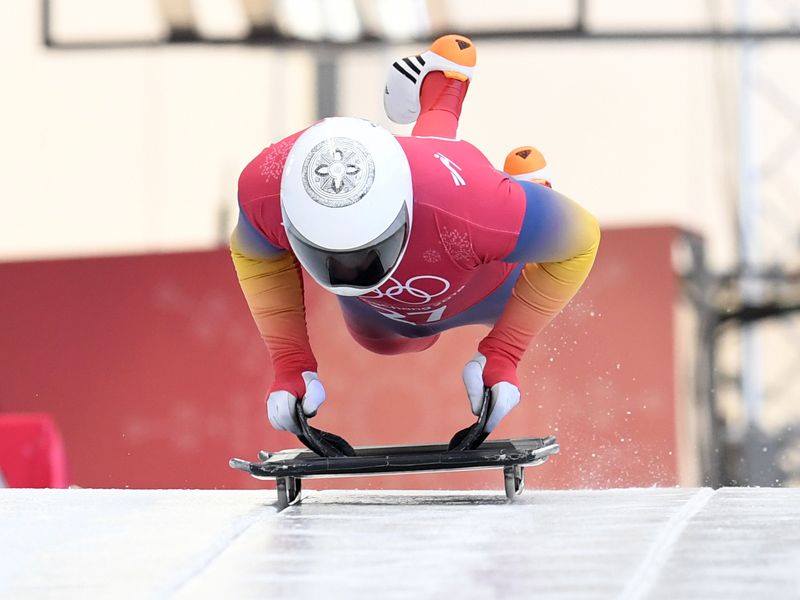 Dorin Velicu, locul 25 în concursul olimpic de skeleton