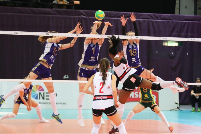 Volei feminin, caimac european