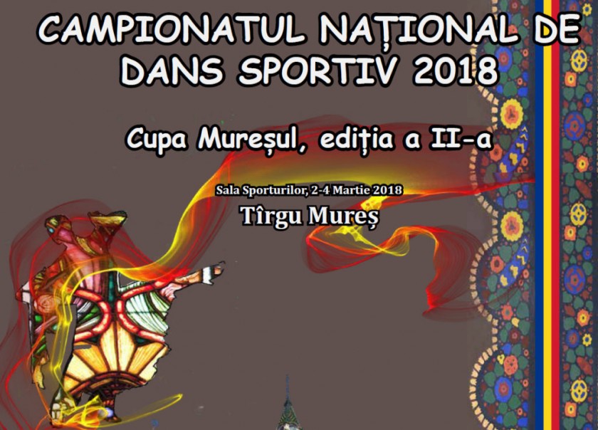 Tîrgu-Mureșul găzduiește Campionatul Național de Dans Sportiv