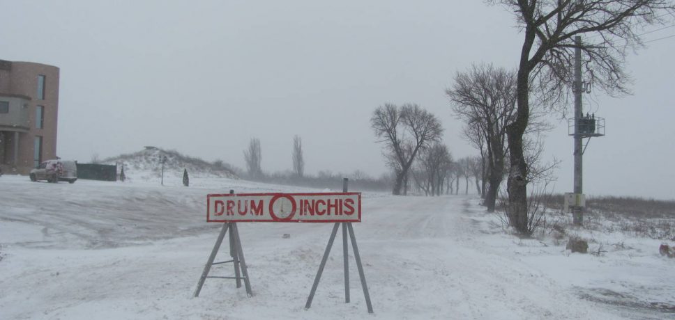 A fost închisă circulaţia rutieră pe DN 2A