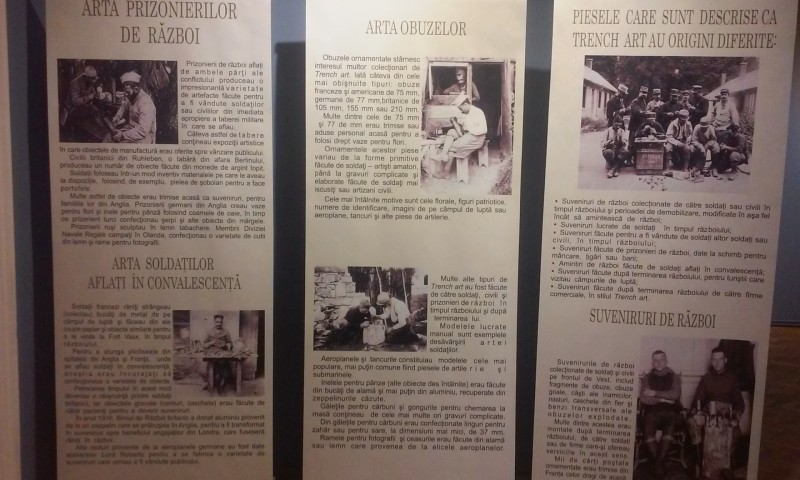 Muzeul Casa Mureșenilor Brașov găzduiește expoziția „Trench Art‒ Arta Tranșeelor”