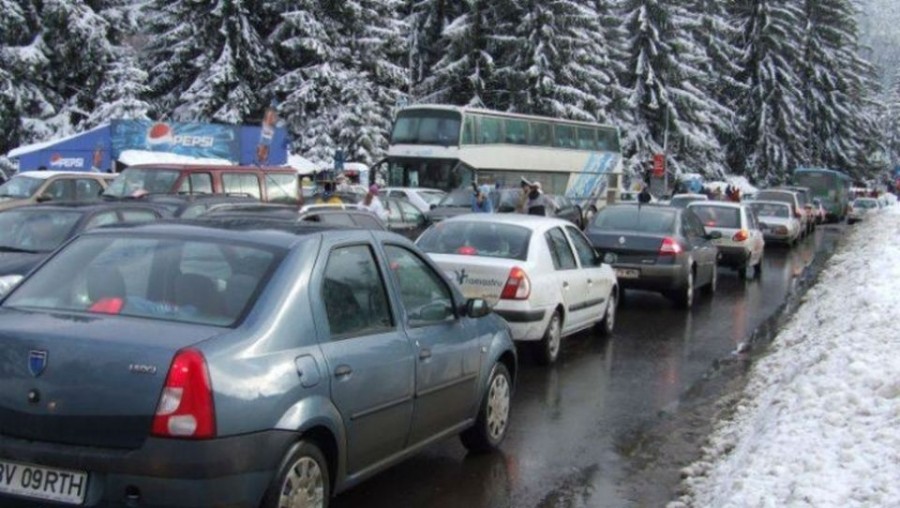 Valorile de trafic sunt ridicate pe DN1