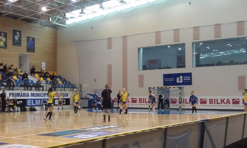 Handbal: Corona Brașov, victorie cu Danubius Galați, 21-18