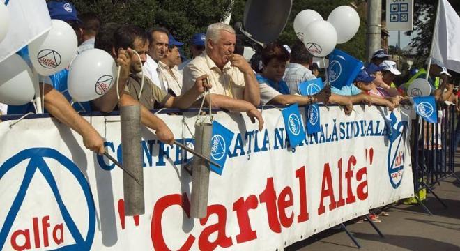 Cartel Alfa ameninţă cu proteste