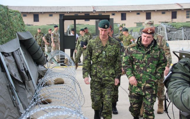 900 de militari români şi străini la exerciţiul Dacian Lancer 18 de la Cincu, județul Brașov